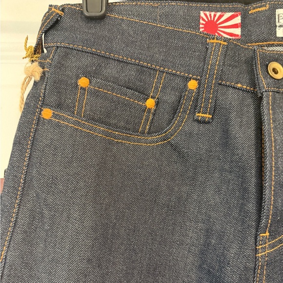 PRPS Noir “P00P01FBLD” Japanese Selvedge Jeans Made in Japan Raw Indigo Size 29 - Picture 7 of 15